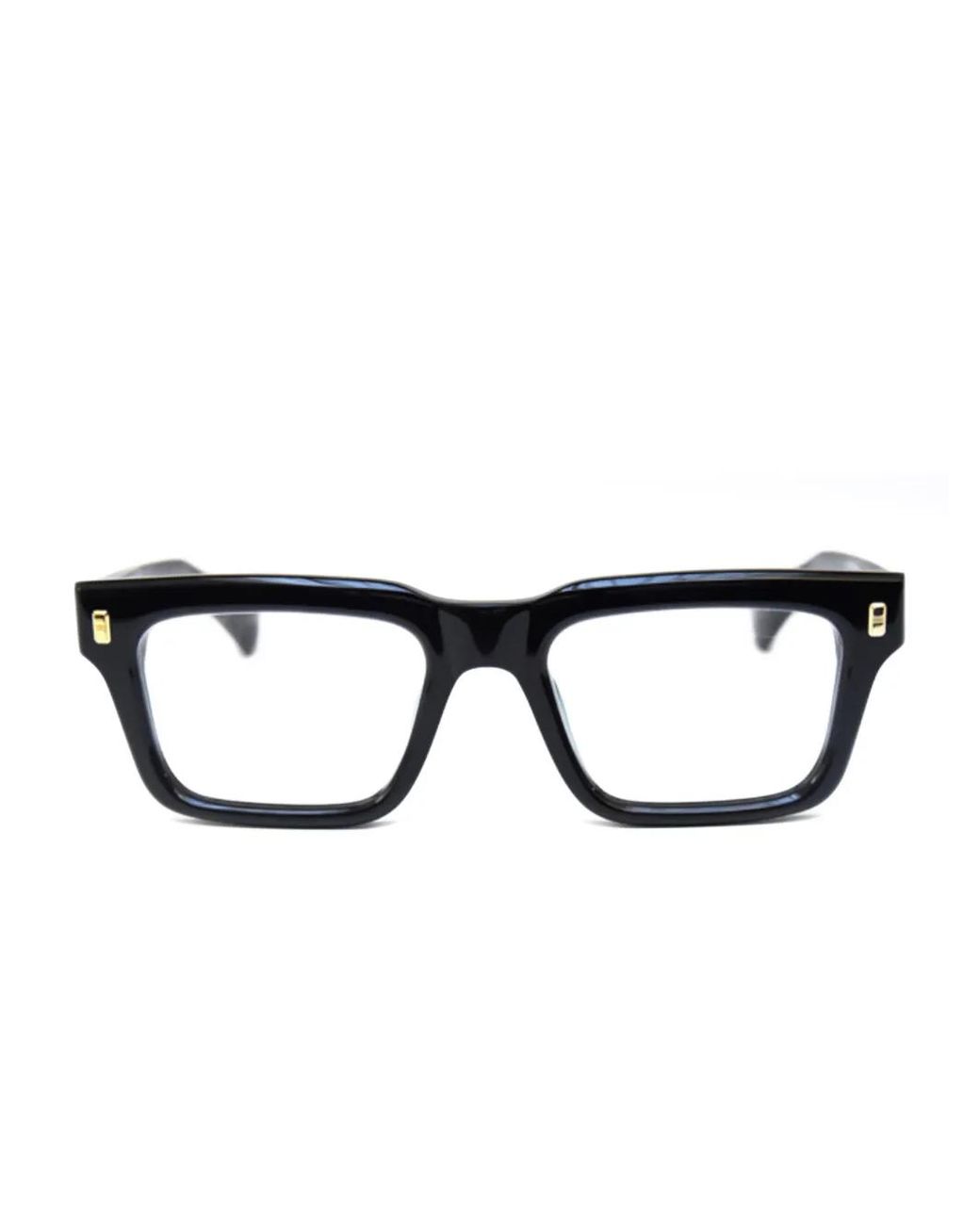 Kiurv Black Brille Mit Eckigem Gestell