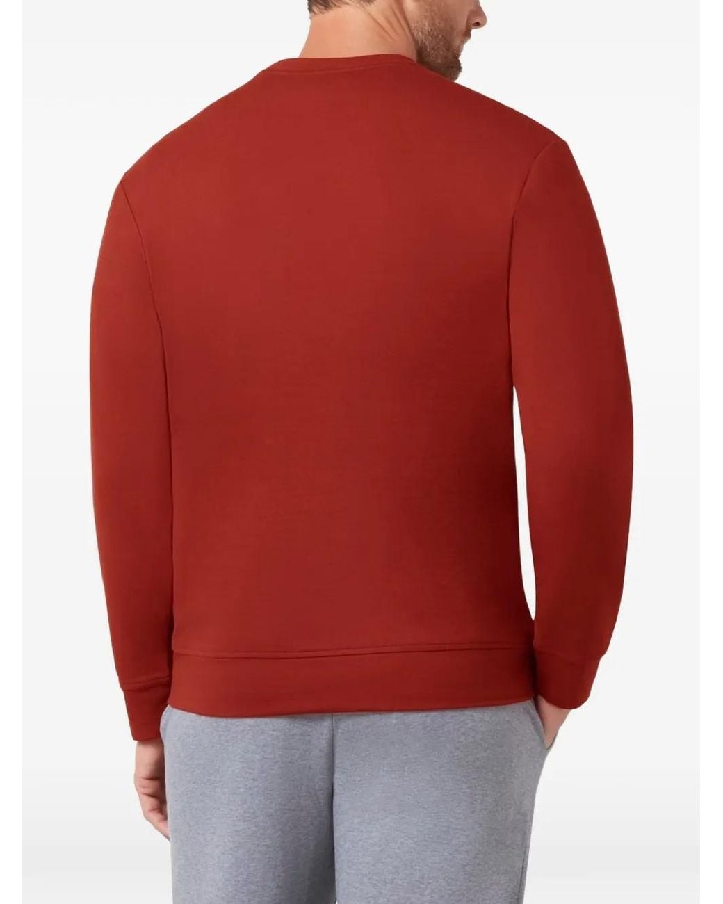 Paul & Shark Red Crew-Neck Sweatshirt for men