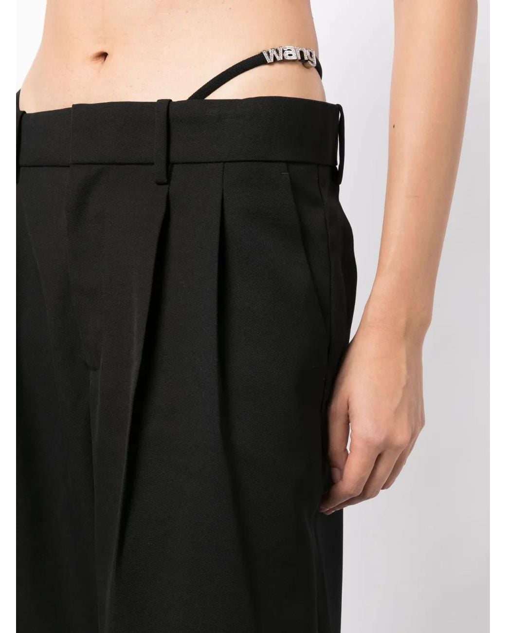 Alexander Wang Flared Broek in het Black