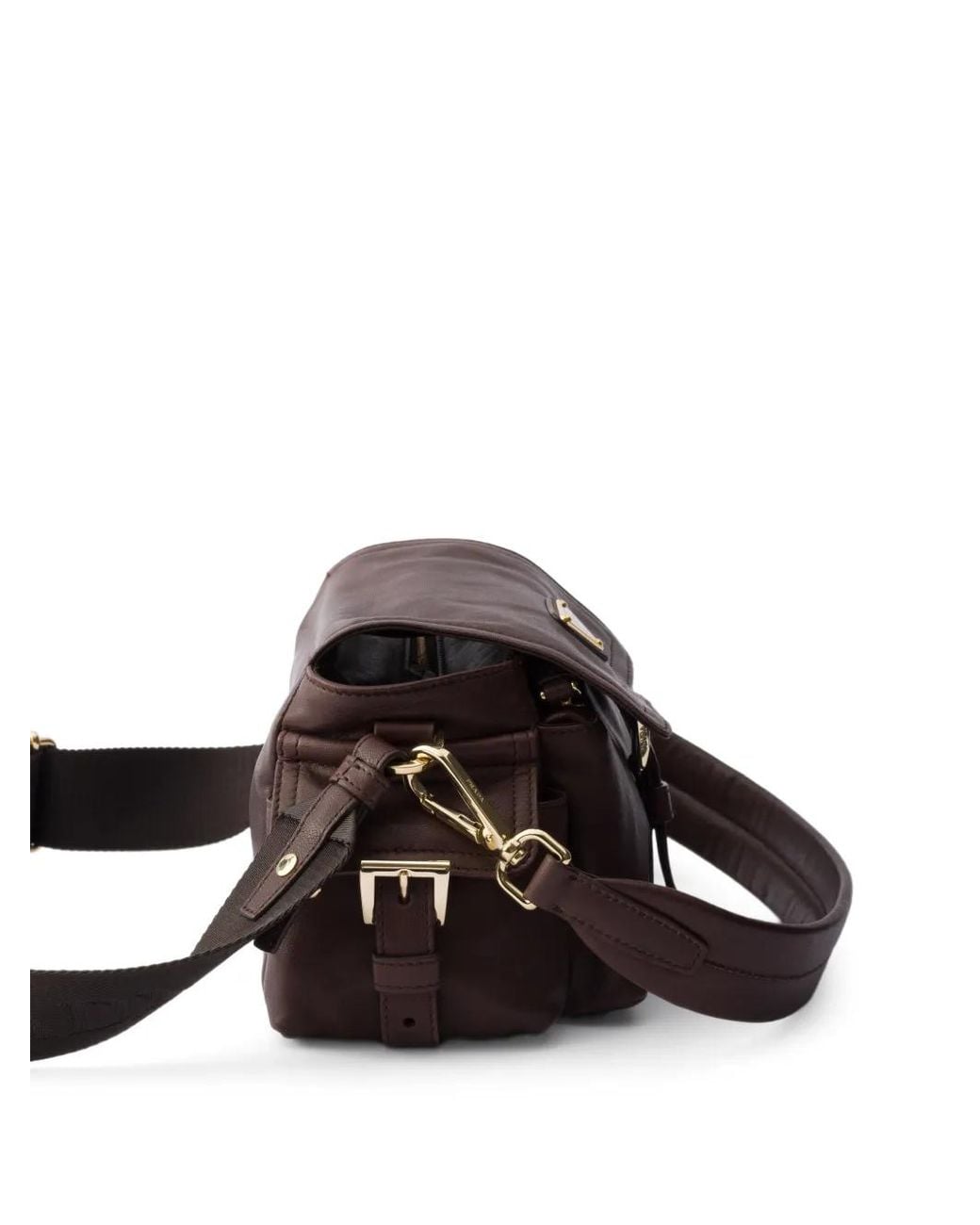 Prada Brown Explore Nappa Leather Mini-Bag