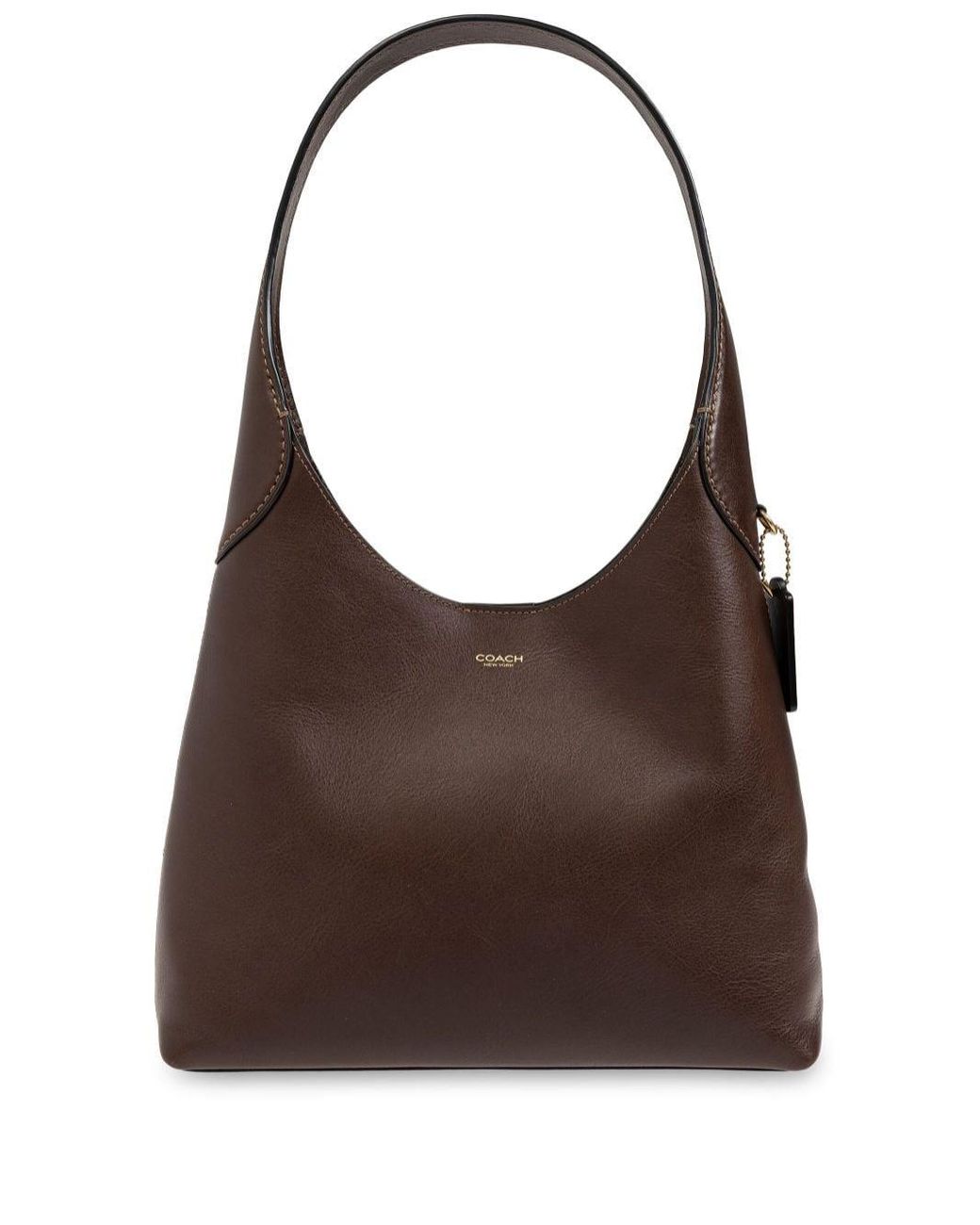 COACH Brooklyn Shoulder Bag in Brown Lyst