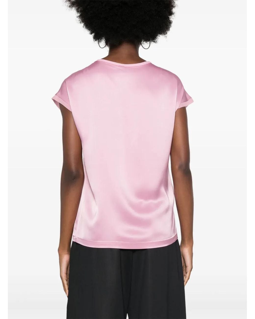 Pinko Pink Chiffon Blouse