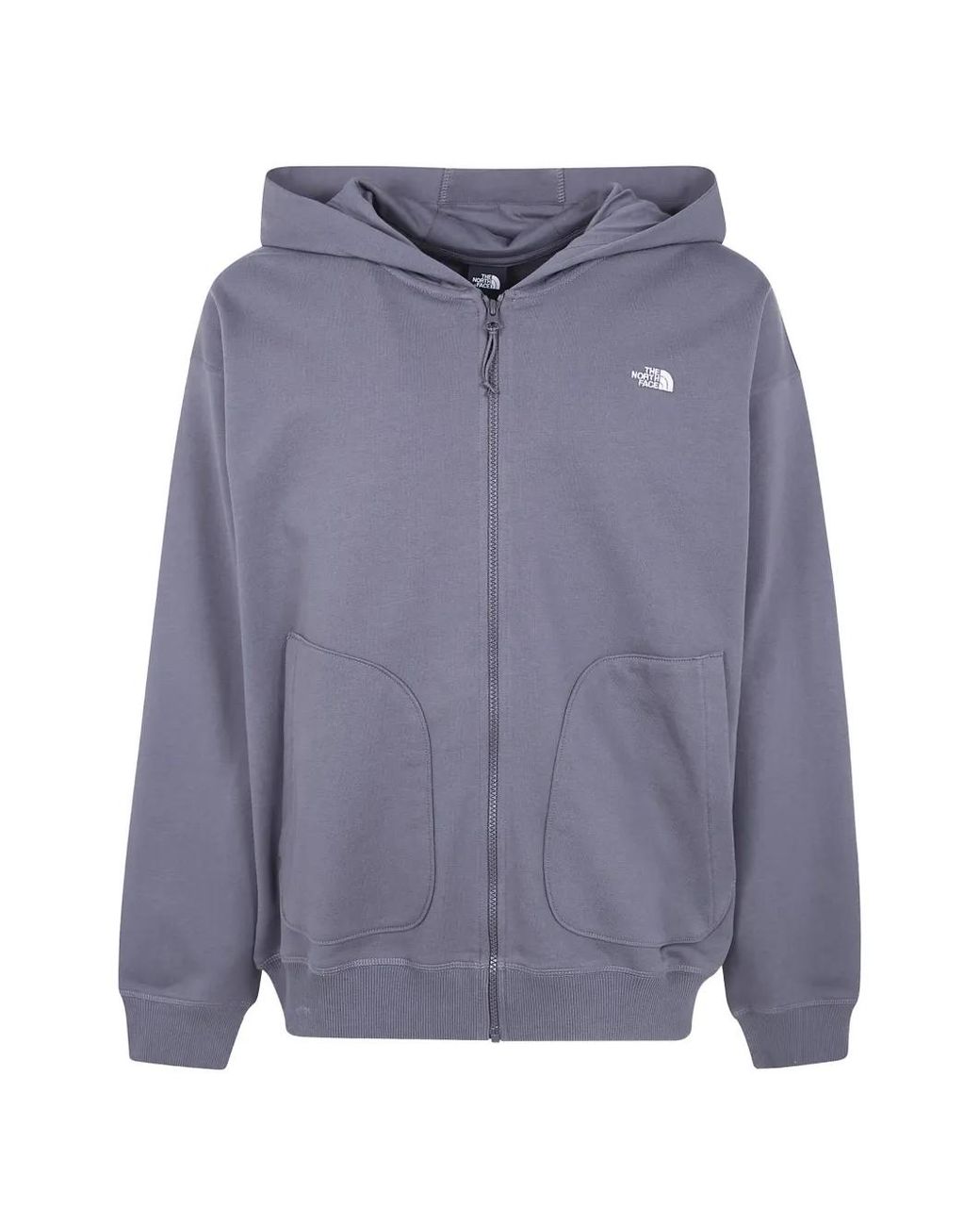 The North Face Purple Zip-Up Hoodie