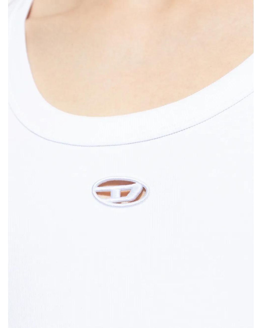 DIESEL White T-Wife-Dco for men