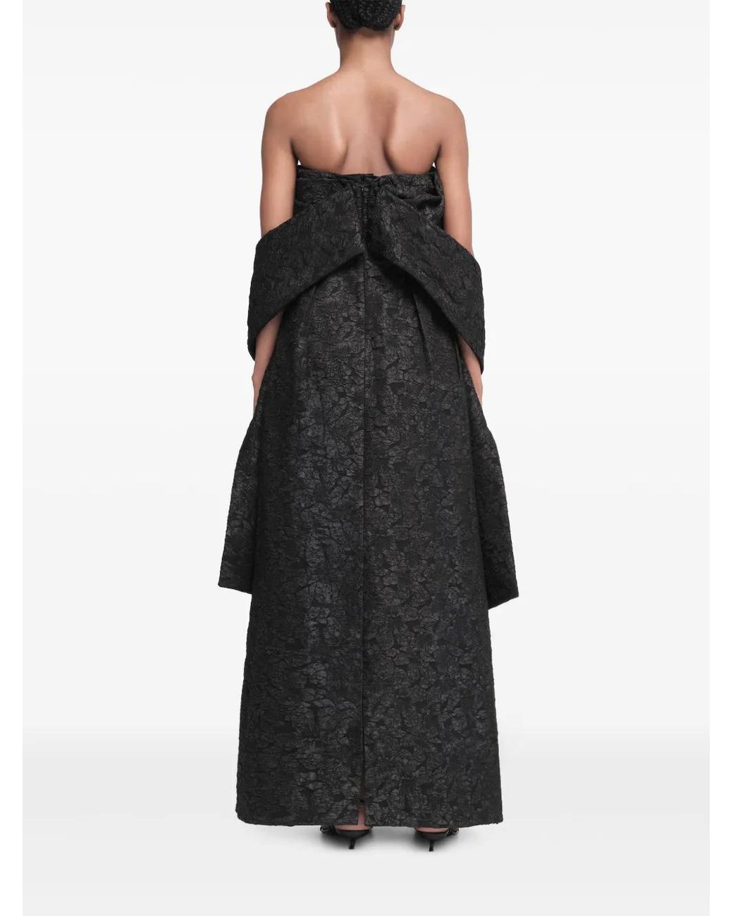 Jonathan Simkhai Black Ariana Gown Dress