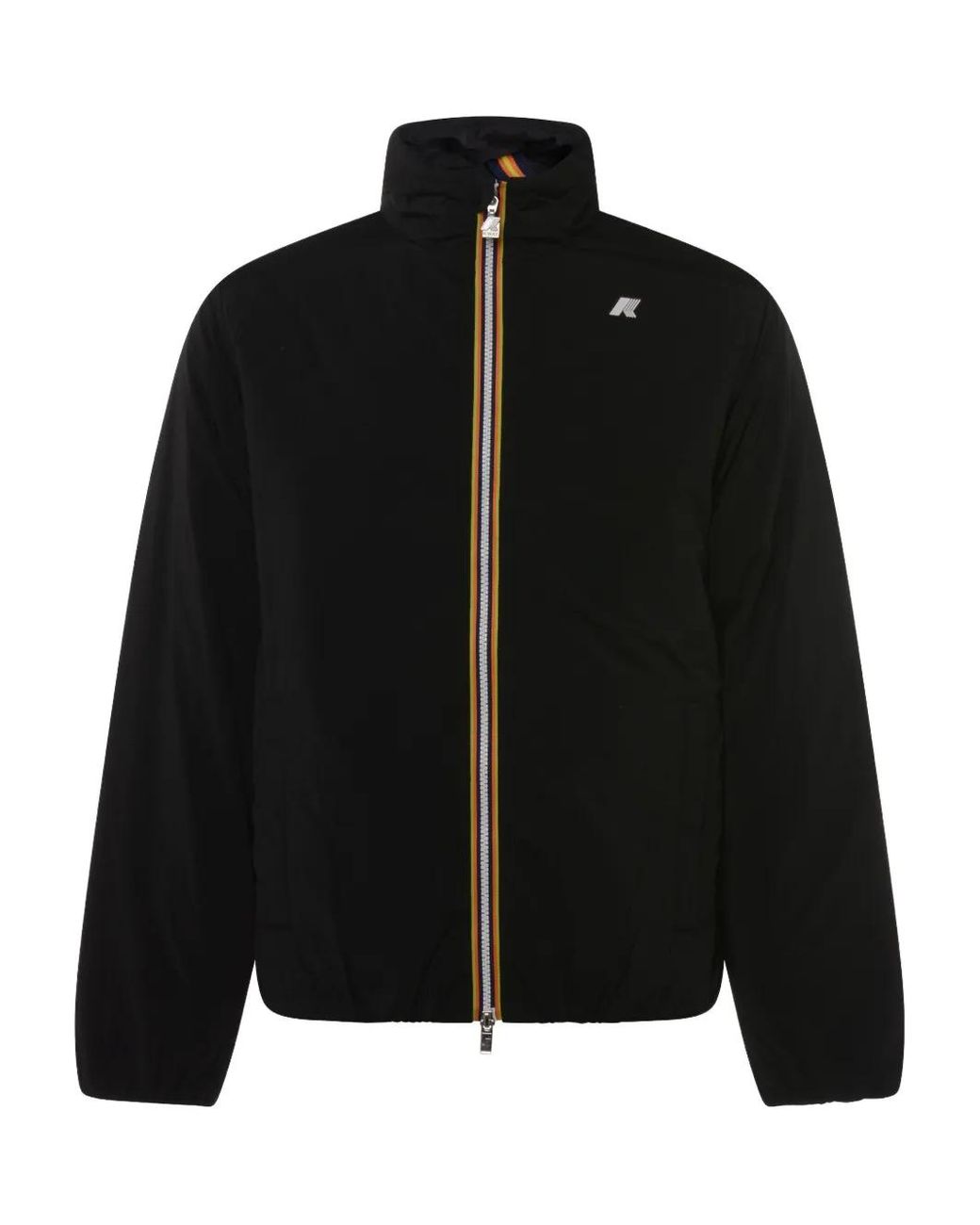 Veste À Patch Logo K-Way pour homme en coloris Black