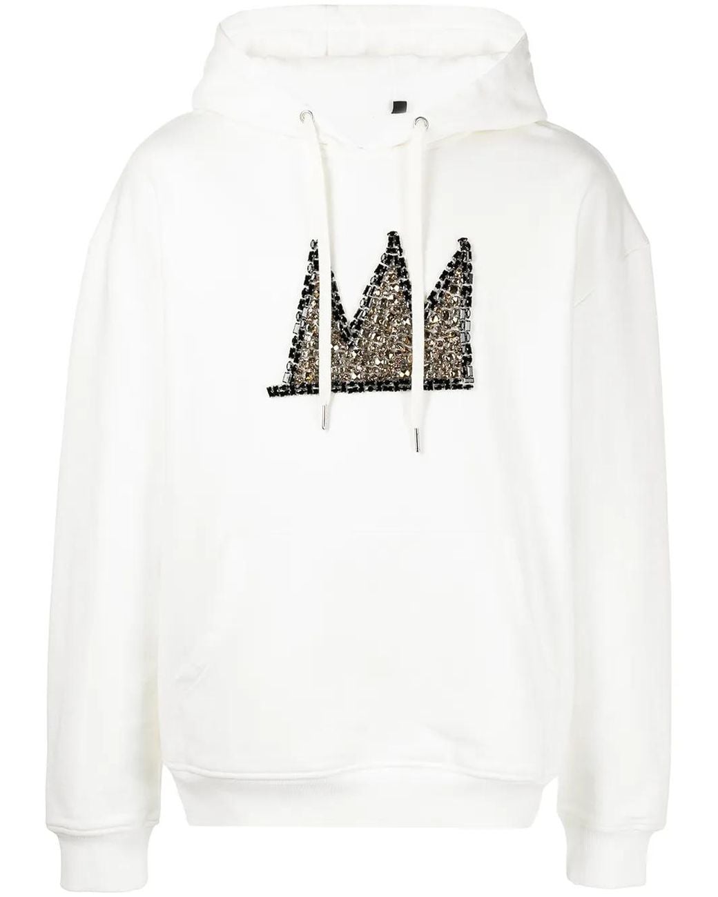 God's Masterful Children White All Hail The King Hoodie for men