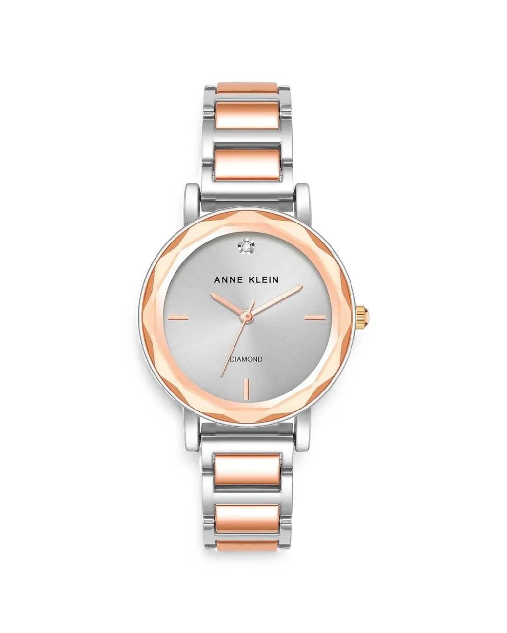 Anne Klein Metallic Logo-Detail 32Mm Watch