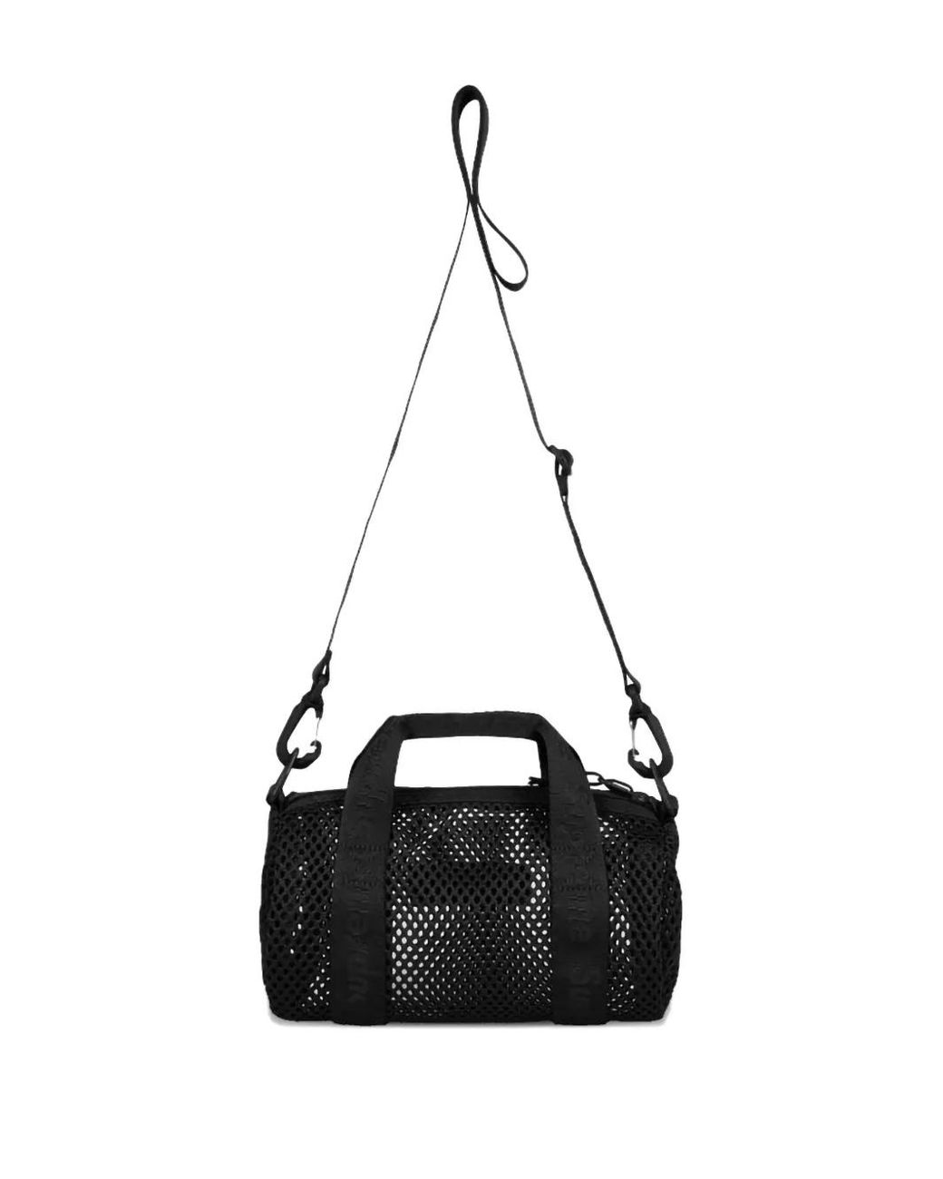 Supreme Mesh Mini Duffle Bag in Black for Men | Lyst