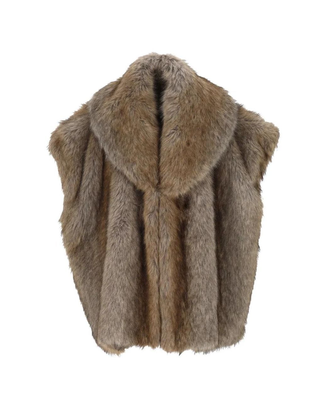 BB COUTURE Brown Shawl-Collar Jacket