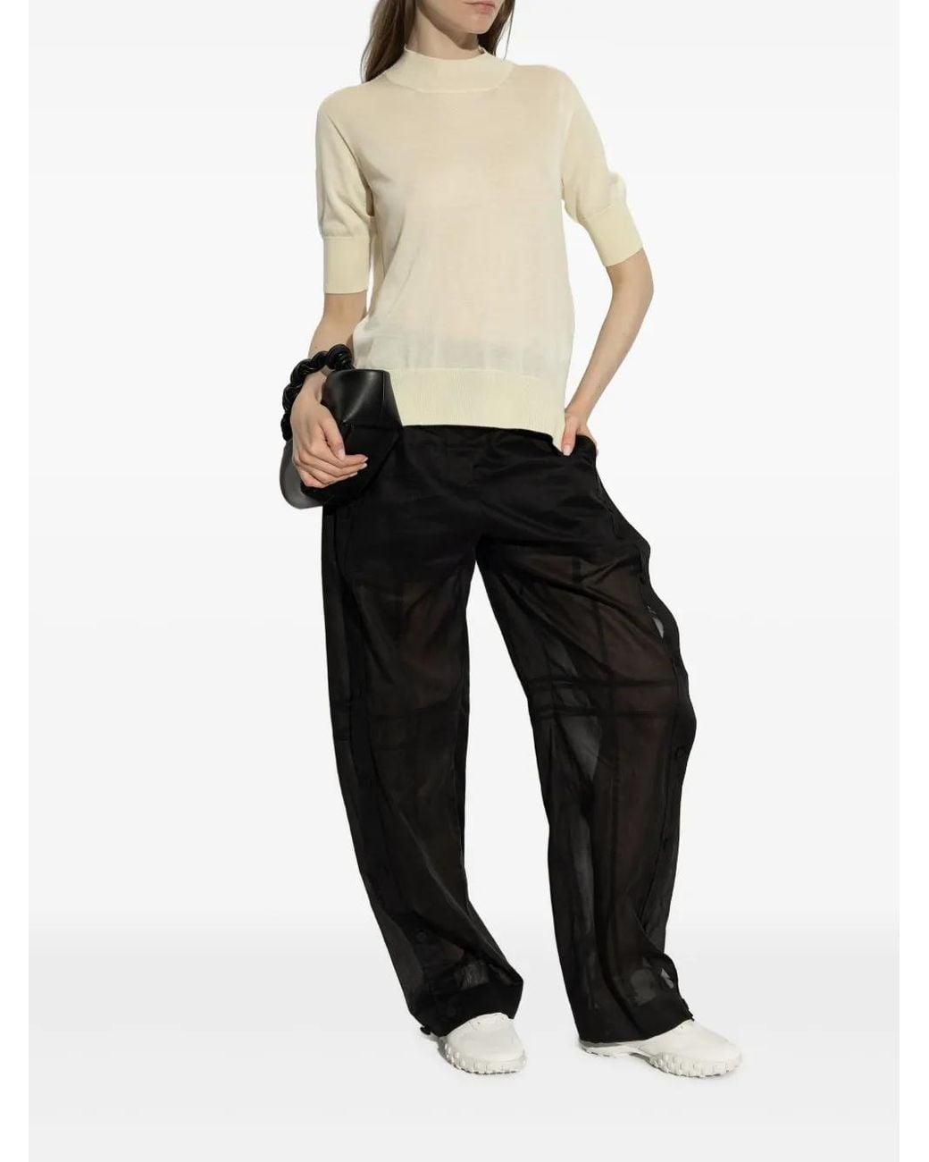 Jil Sander White Moon Sneakers