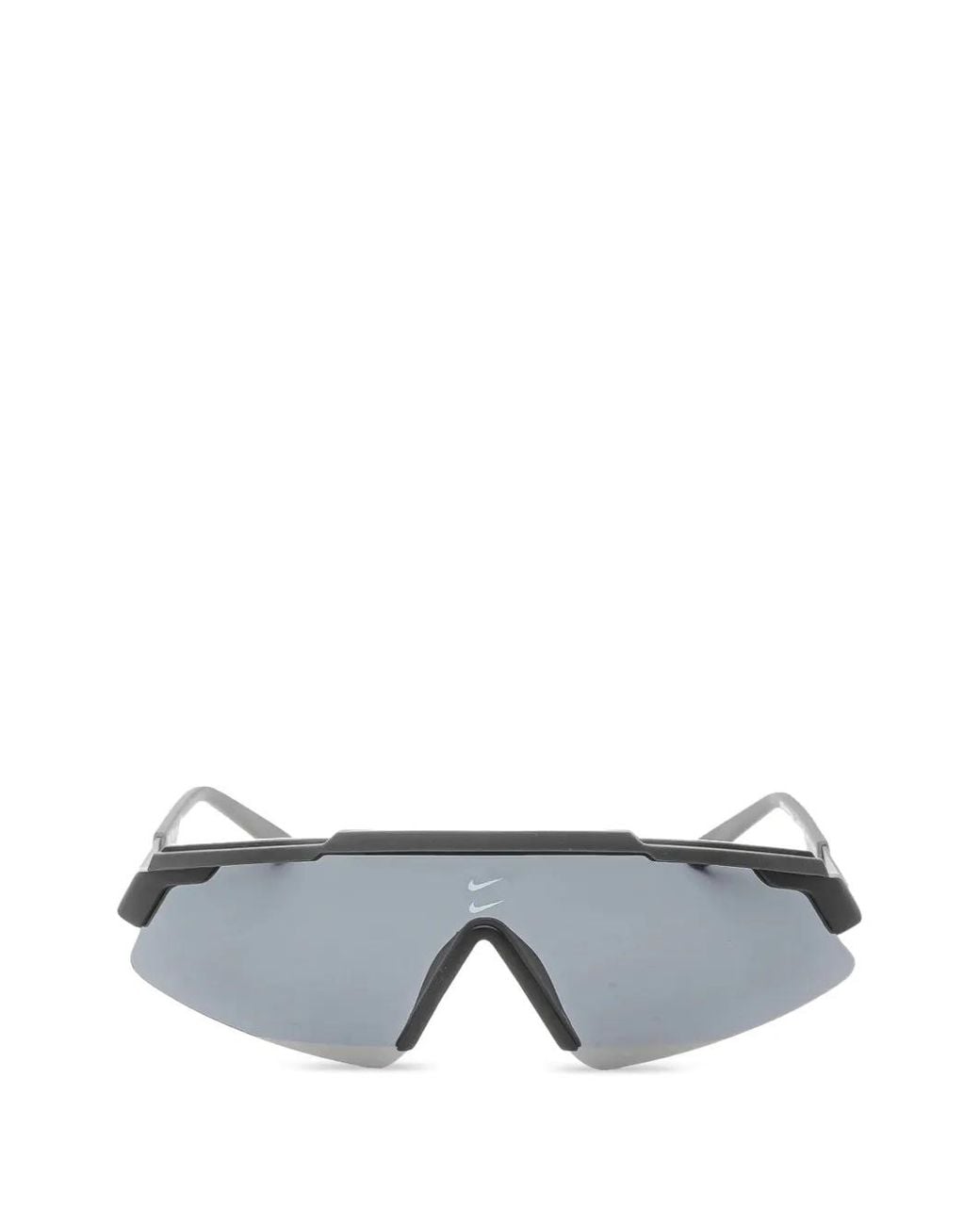 Nike Gray Marquee Geometric-Frame Sunglasses for men