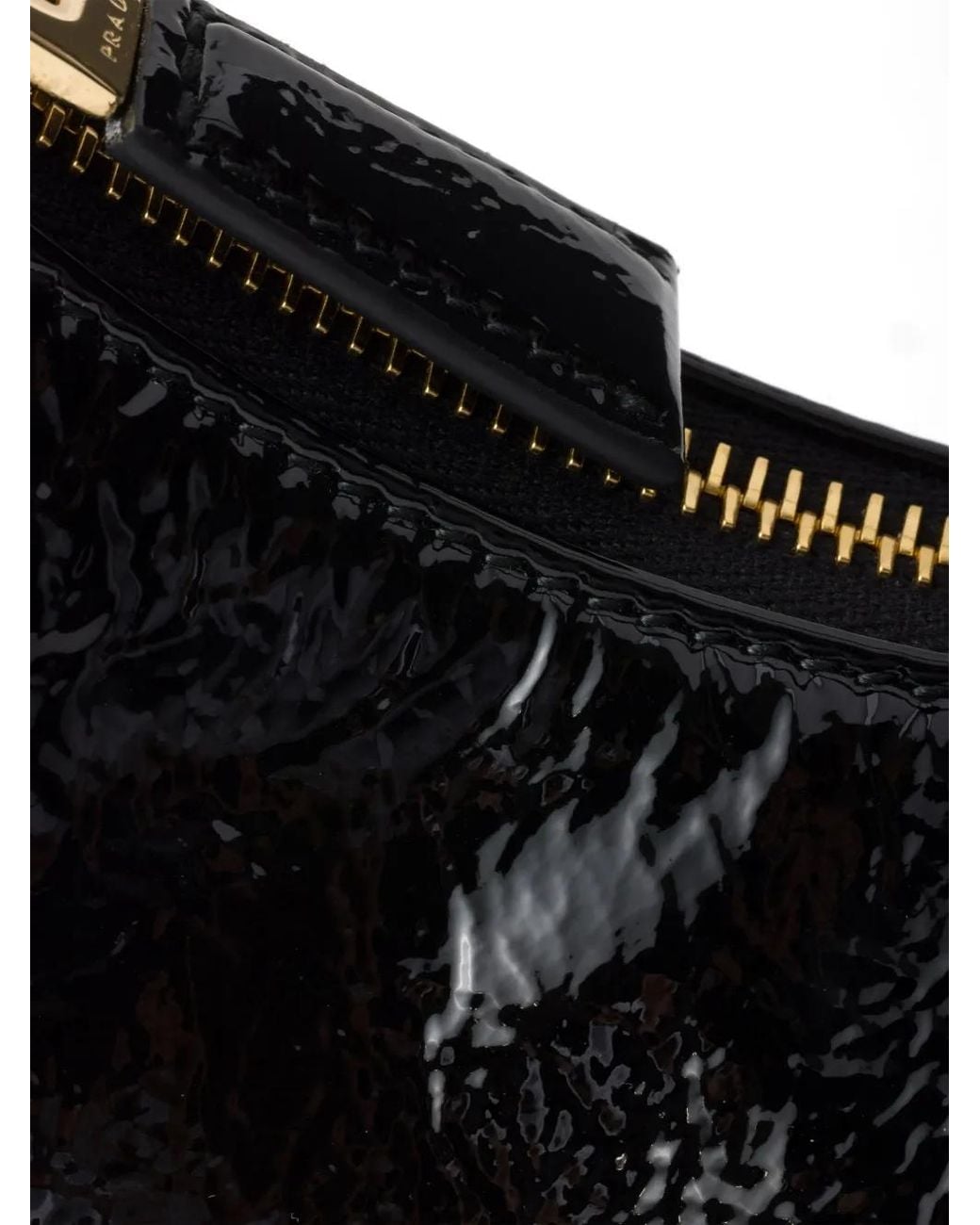 Bolso De Hombro Arqué Prada de color Black