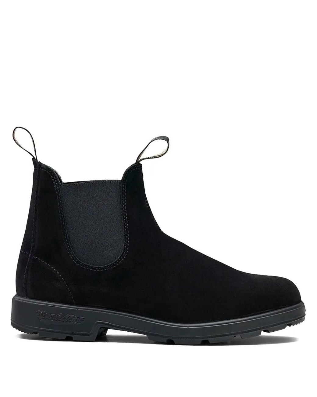 Blundstone Black Suede Chelsea Boots
