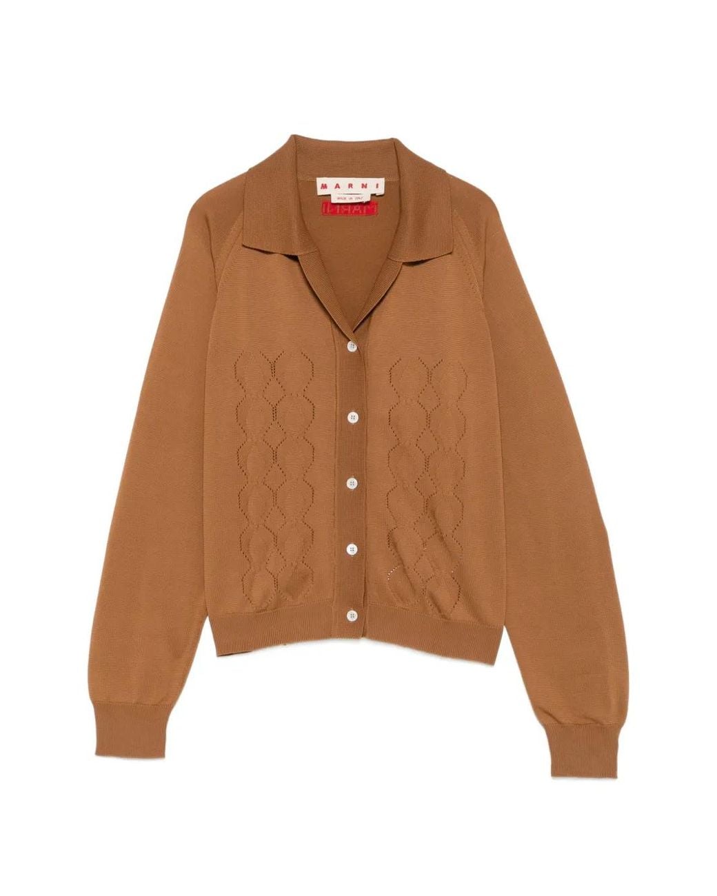 Marni Brown Cardigan