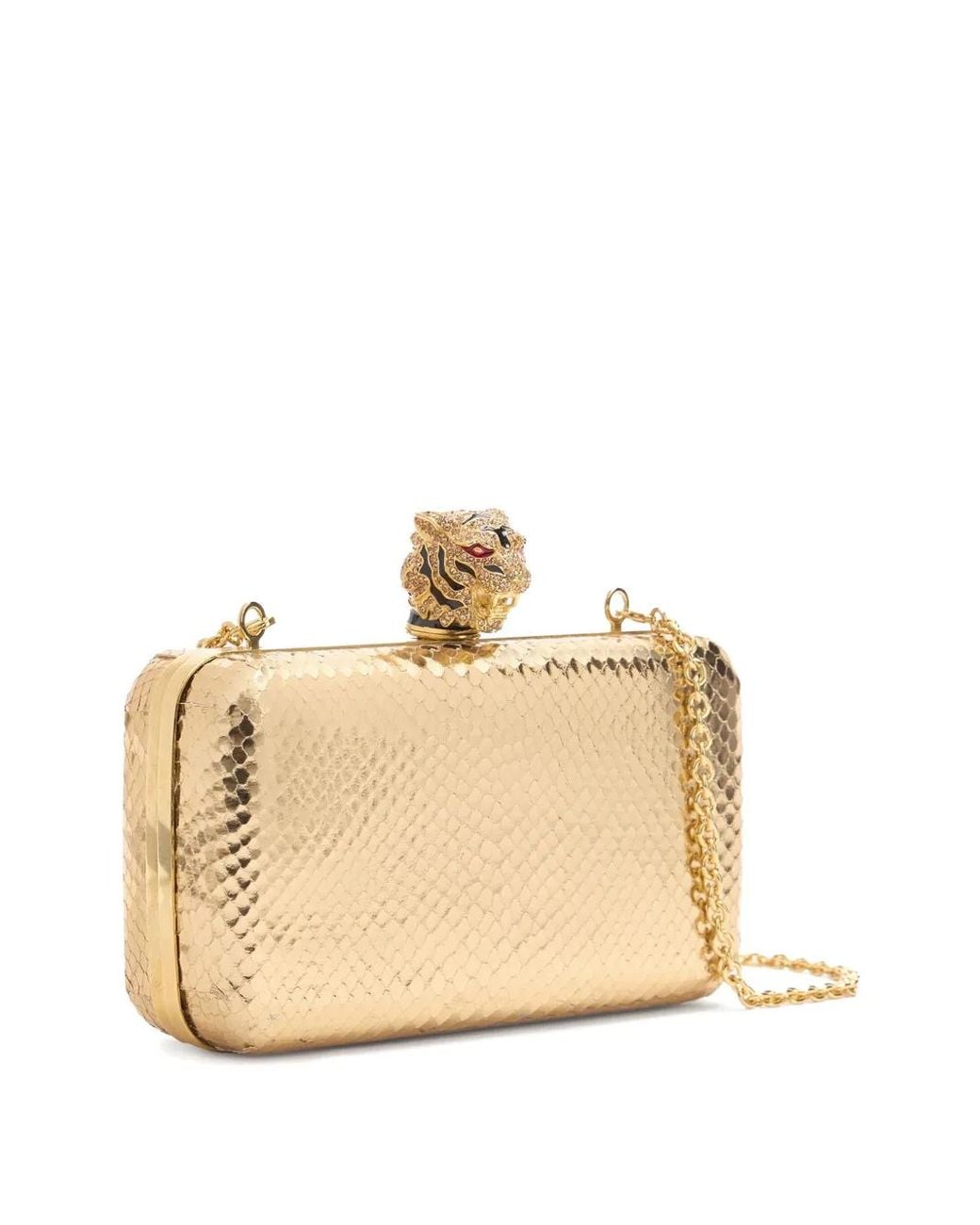 Roberto Cavalli Natural Roar Clutch Bag