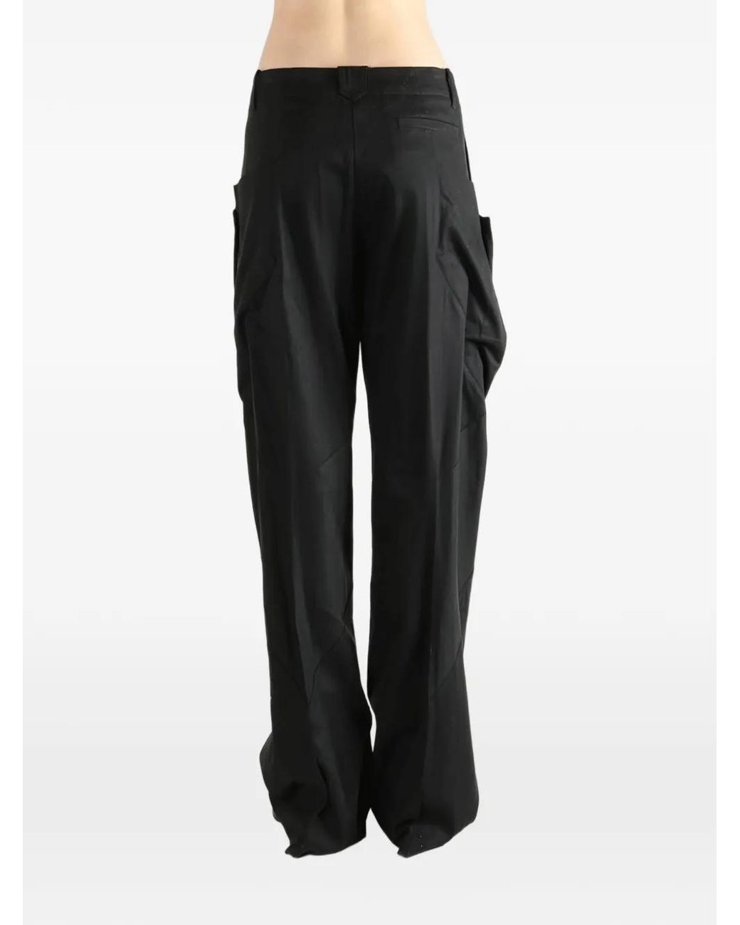 Kiko Kostadinov Black Centennial Trousers