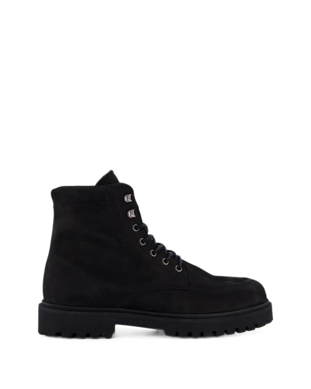 Nubikk Black Ethan Harvey Hiking Boots for men