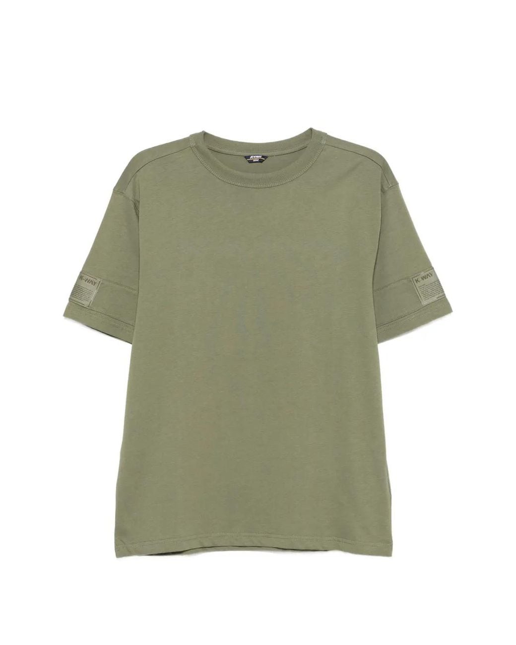 K-Way Green T-Shirt Fantome for men