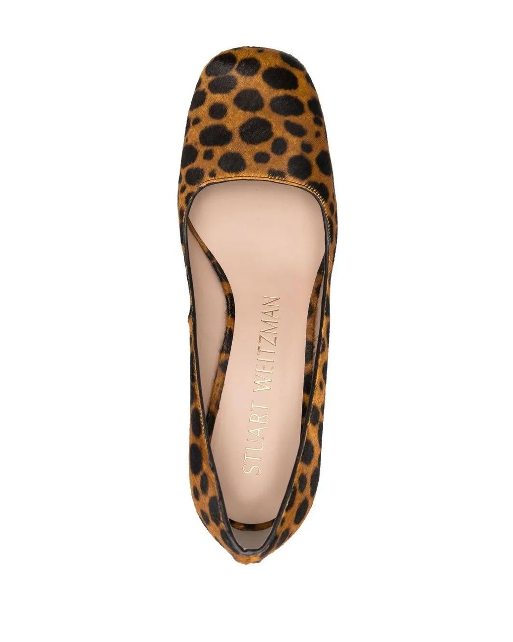 Stuart Weitzman Brown Pumps Mit Leoparden-Print