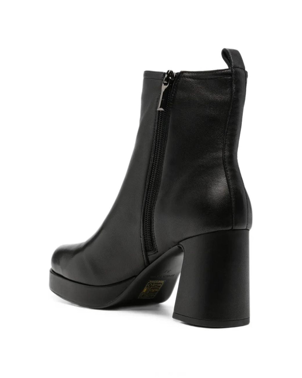 Bruno Premi Black Platform Ankle Boots