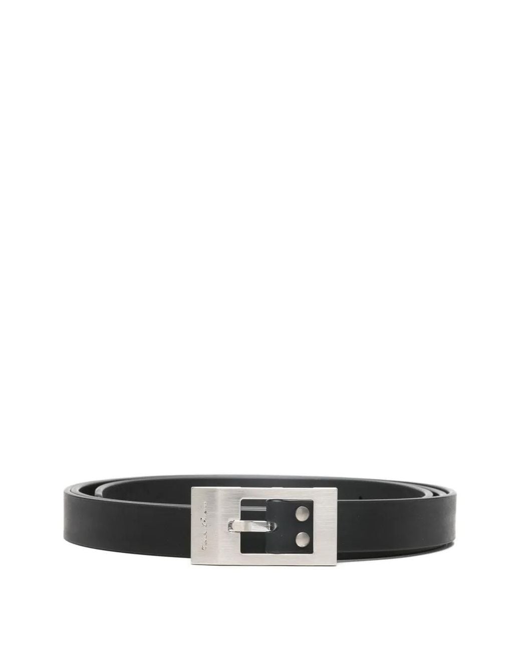 Rick Owens White Mini Stooges Belt