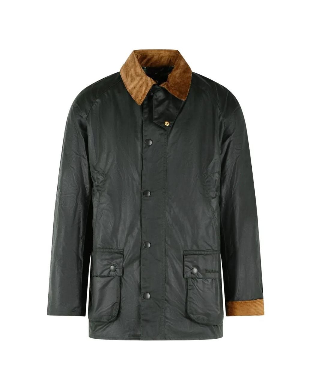 Barbour Gray Icons Ashby Waxed Jacket for men
