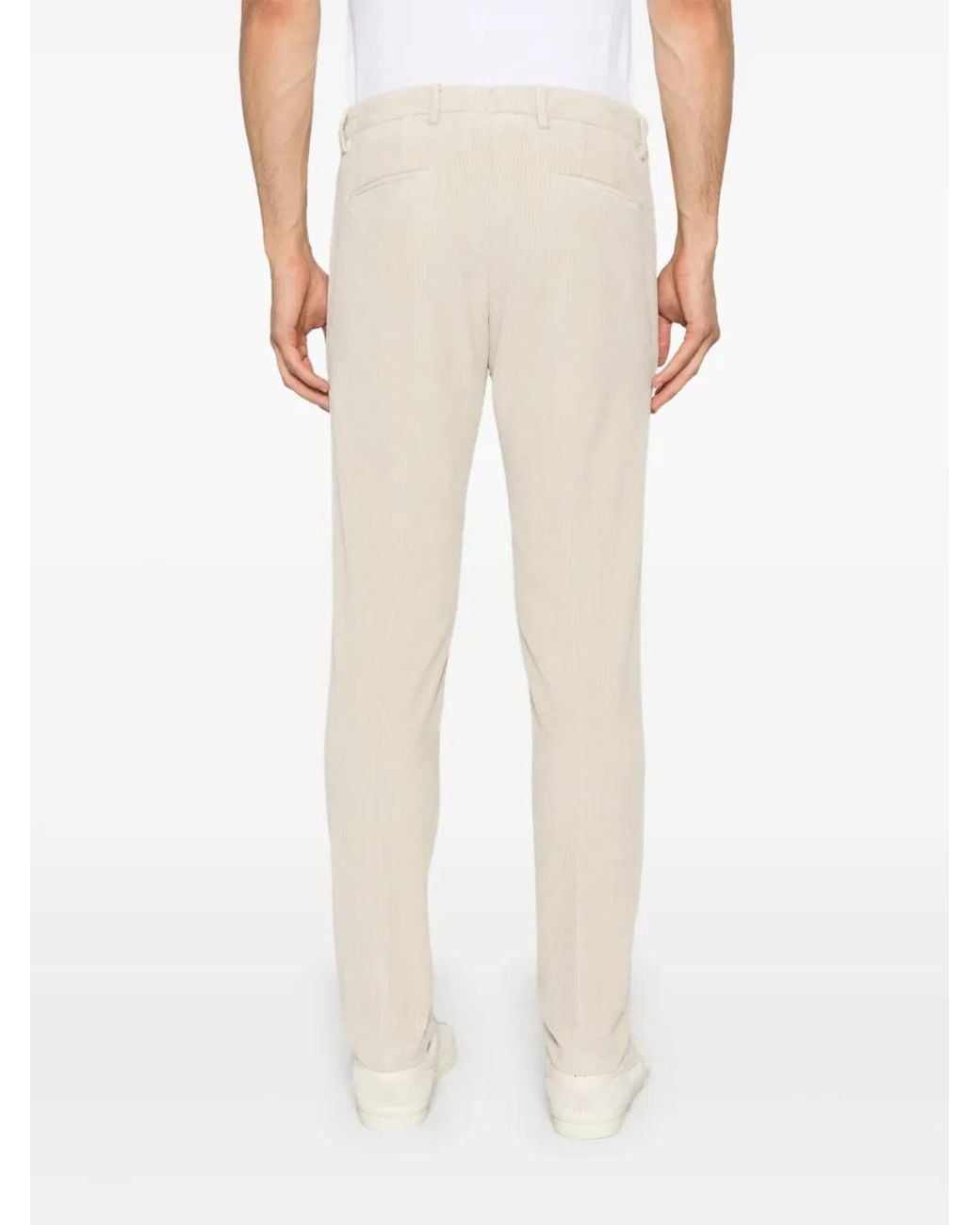 Briglia 1949 Natural Corduroy Chino Trousers for men
