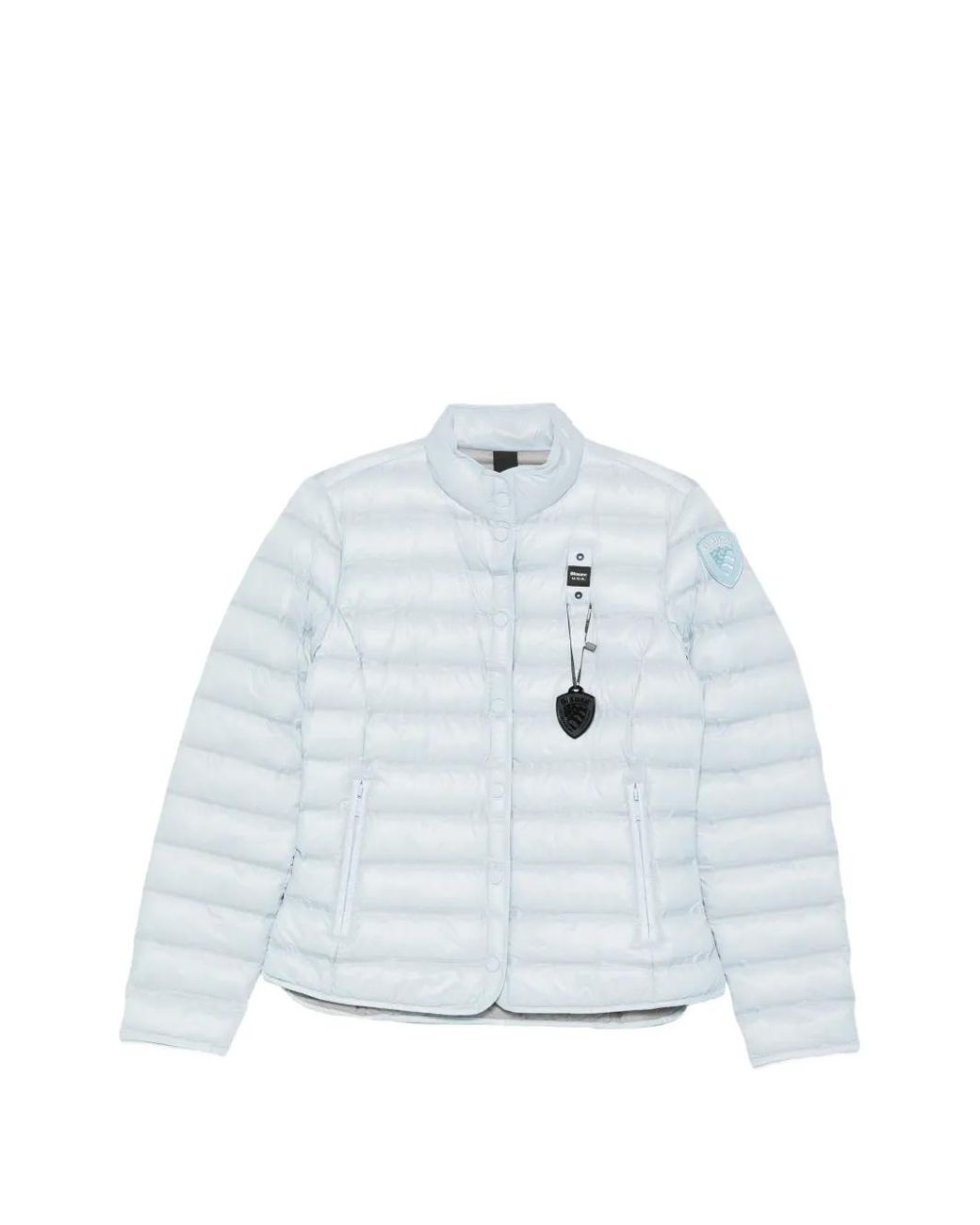 Blauer Blue Logo-Patch Quilted Jacket