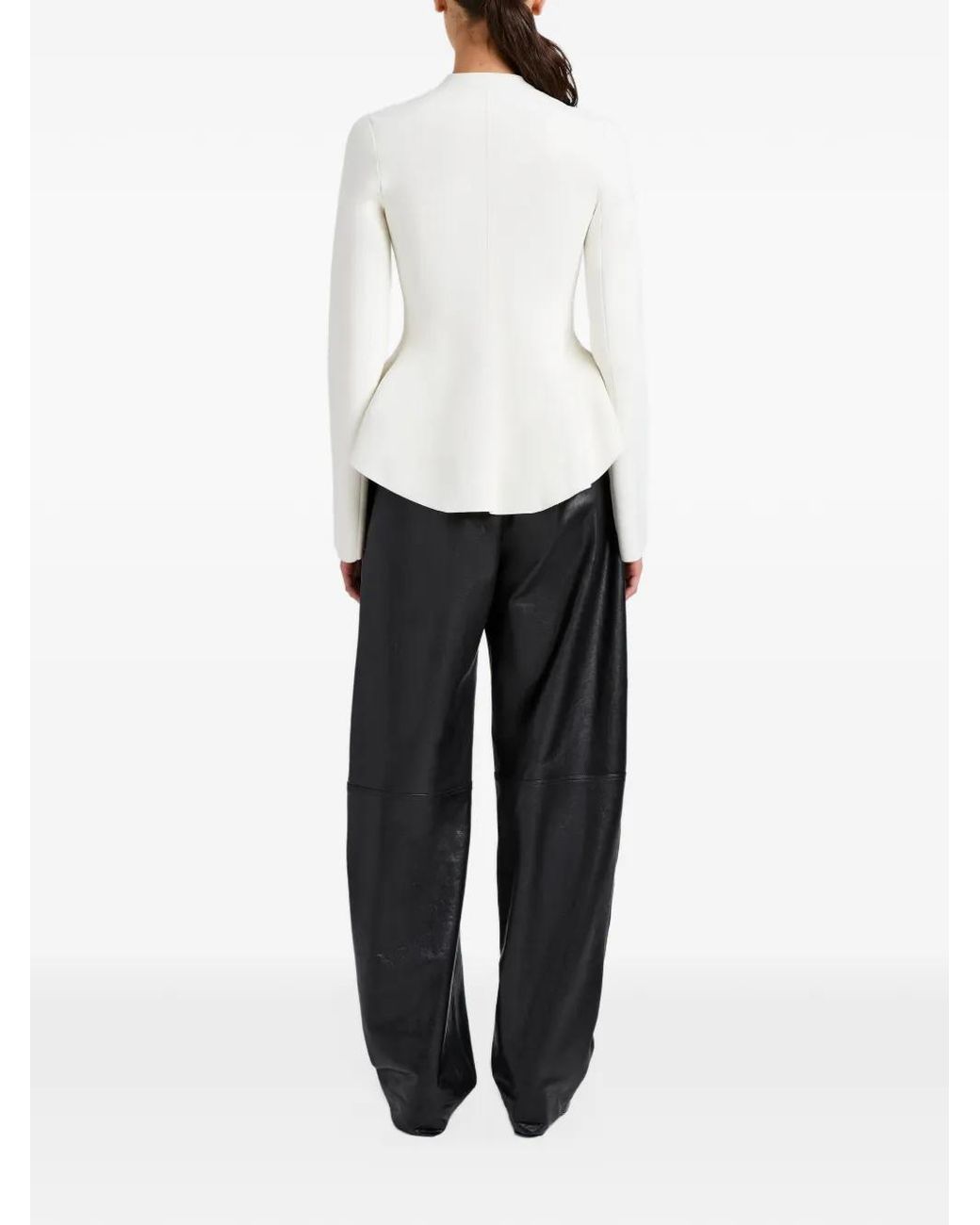 Proenza Schouler White Off Viscose Polyamide Jacket