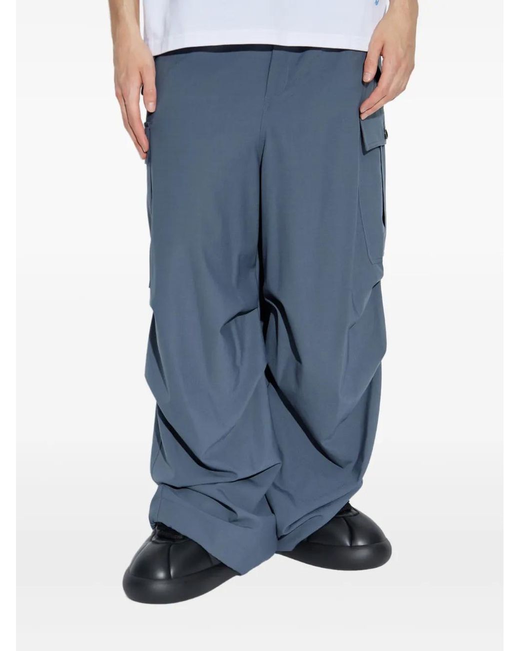 Marni Blue Trousers With Pockets for men