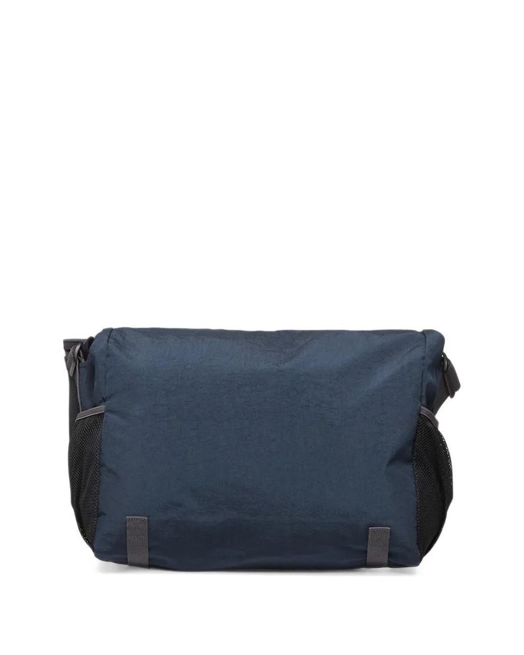 Gramicci Blue Logo-Patch Messenger Bag