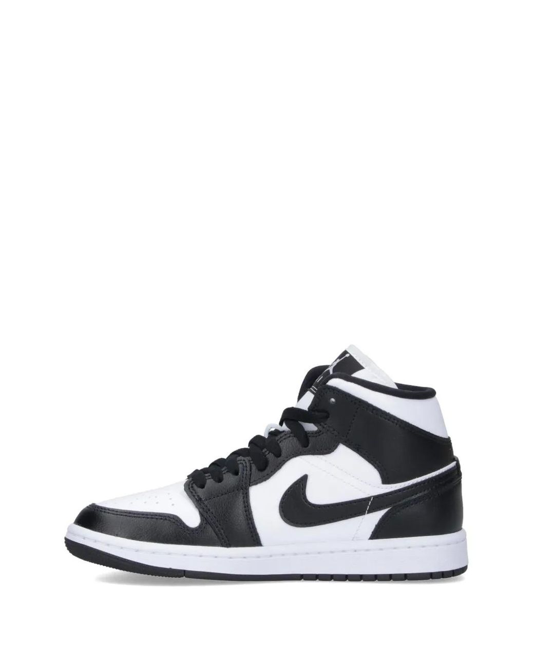 Nike White Baskets Mi-Montantes Air Jordan 1