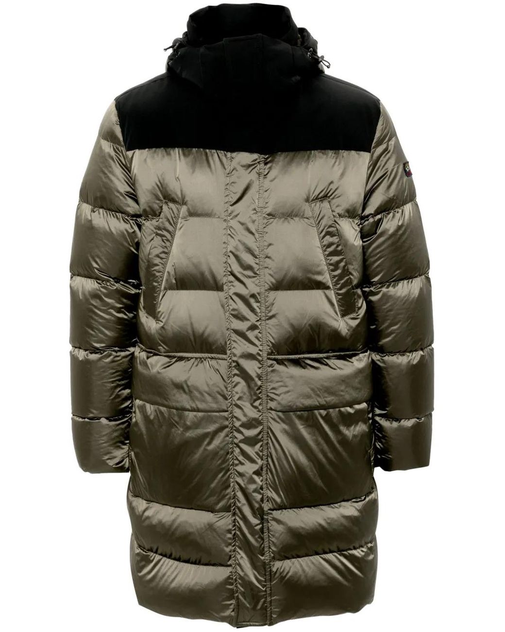 Paul & Shark Black Hooded Padded Parka for men