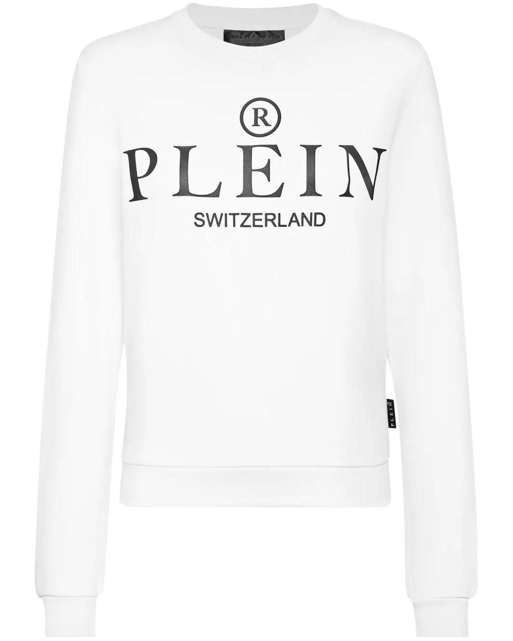 Philipp Plein White Iconic Plein Sweatshirt
