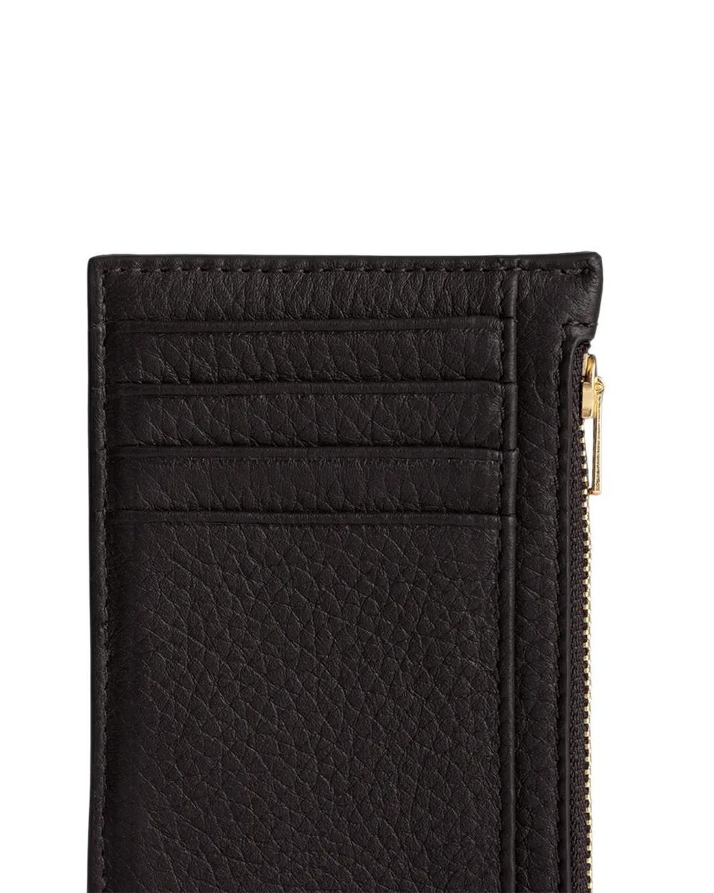 Yu Mei Brown Frank Leather Cardholder