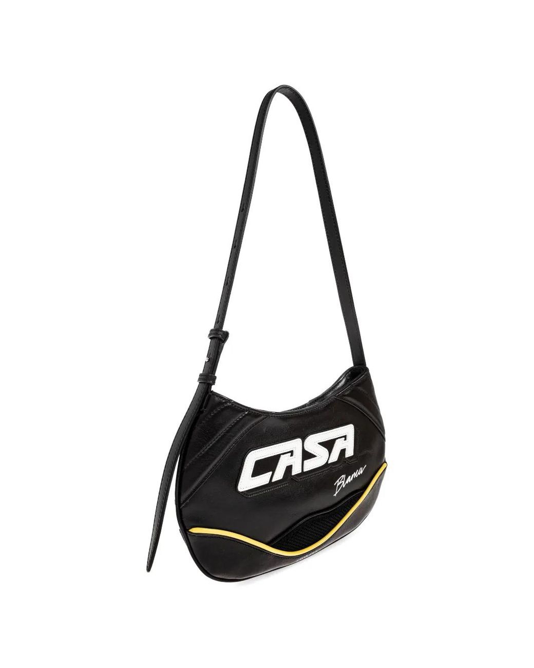 Casablanca Black Sac Porté Épaule À Logo