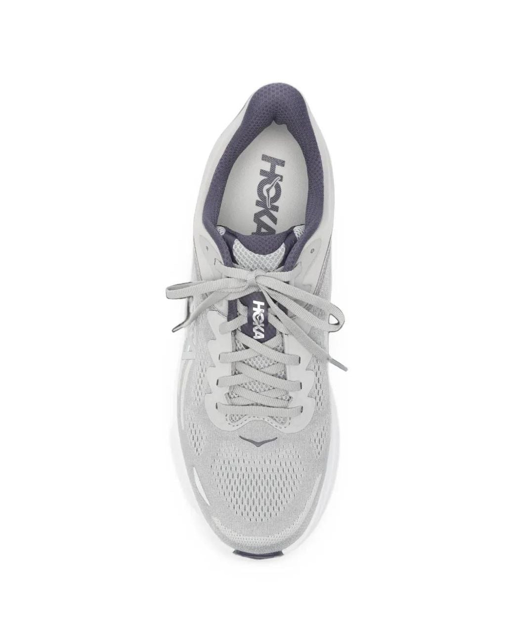 Hoka One One White Bondi 9 Sneakers