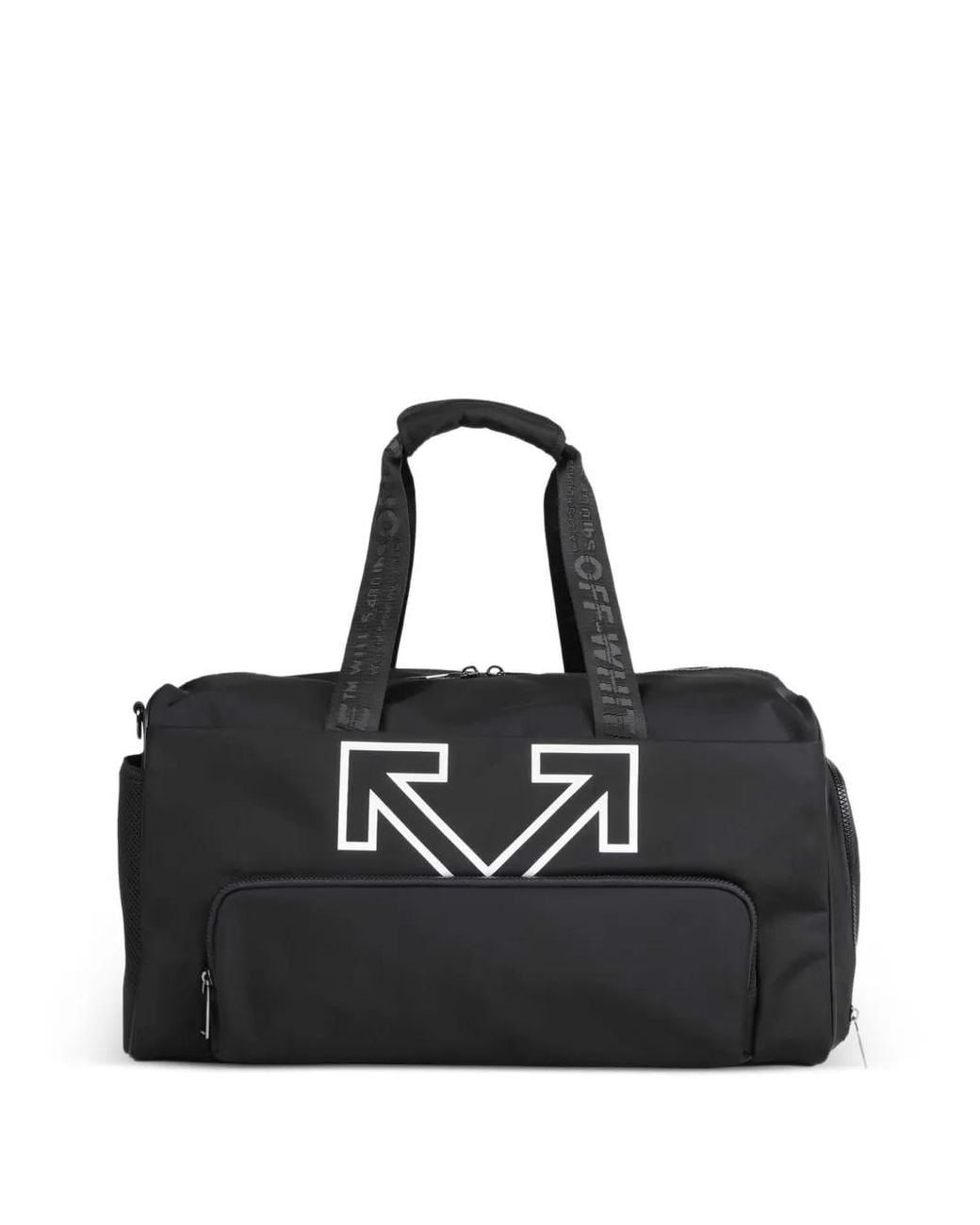 Off-White c/o Virgil Abloh Black Heritage Gym Bag for men