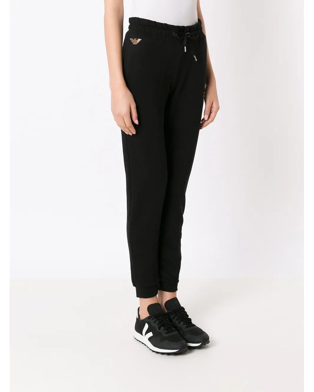 EA7 Trousers Black