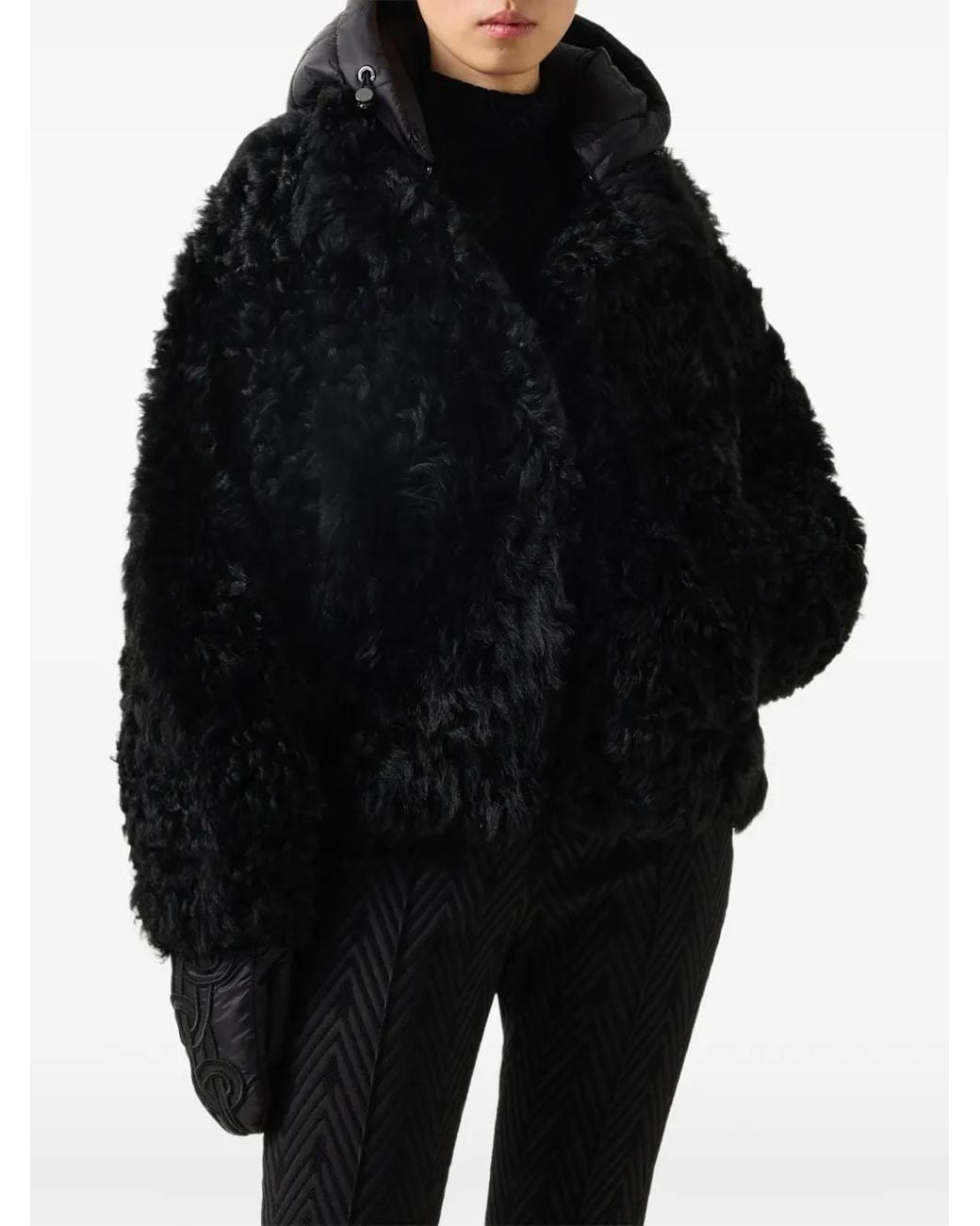 Bogner Black Liz Lambskin Jacket