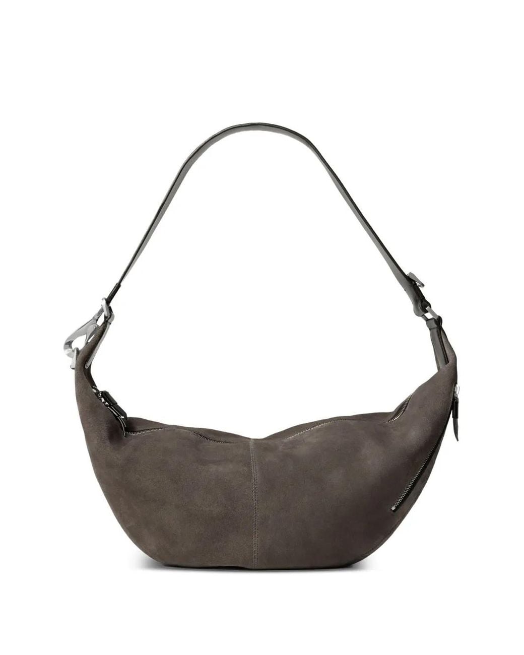 Lemaire Gray Quiver Clip Shoulder Bag