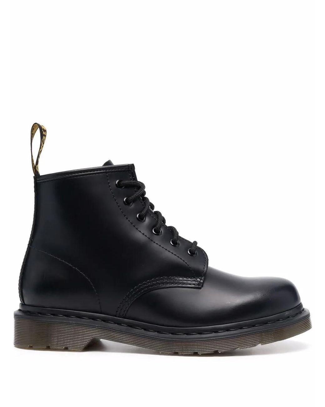 Dr. Martens Black 101 Leather Ankle Boots for men