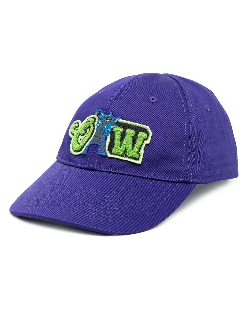 CAPPELLO di Off-White c/o Virgil Abloh in Blue da Uomo