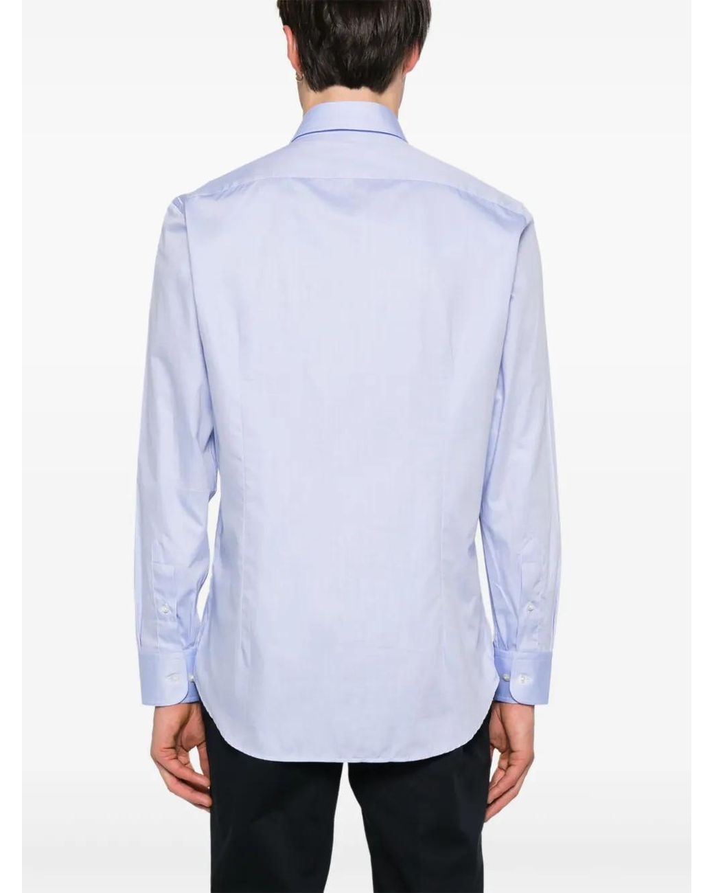 Etro Button-Down-Hemd Mit Logo in White für Herren