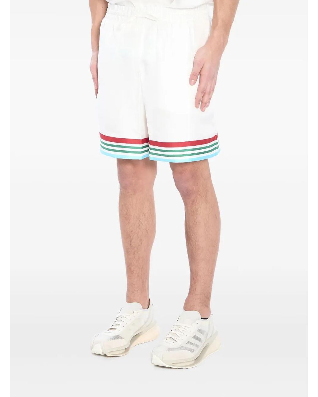 Casablanca White Bermuda Shorts for men