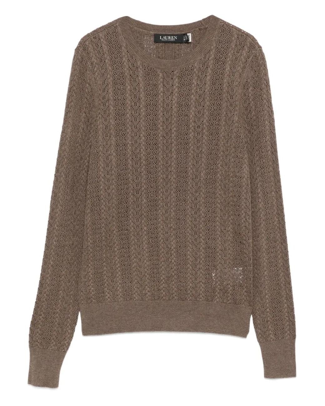 Ralph Lauren Brown Shavonne Sweater