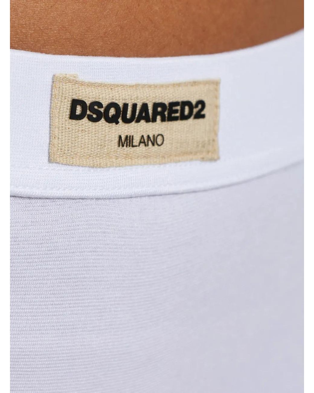 DSquared² White Logo Culotte