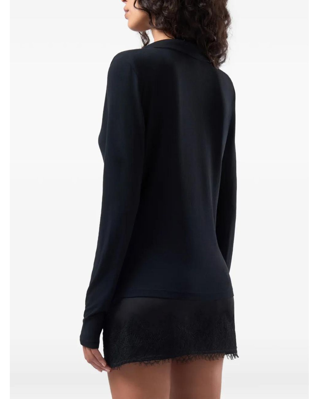 Gcds Blue Gothic Long-Sleeve T-Shirt