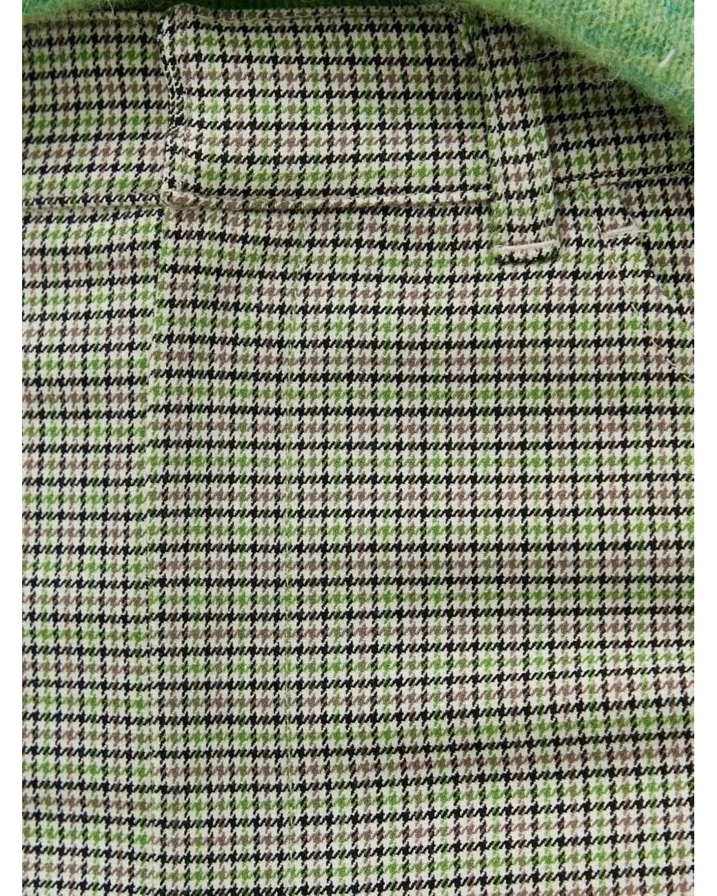 Gestuz Green Checked Skirt